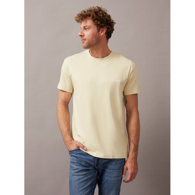 CALVIN KLEIN - Polera Institutional Hombre Verde Calvin Klein LFU