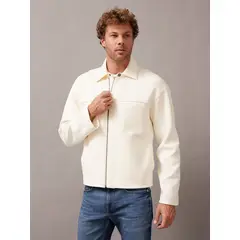 CALVIN KLEIN - Chaqueta Archive Spacer Blanco