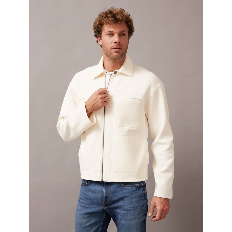 CALVIN KLEIN - Chaqueta Archive Spacer Blanco Calvin Klein