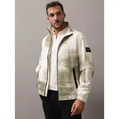 CALVIN KLEIN - Chaqueta Diffused Grid Multicolor Calvin Klein.