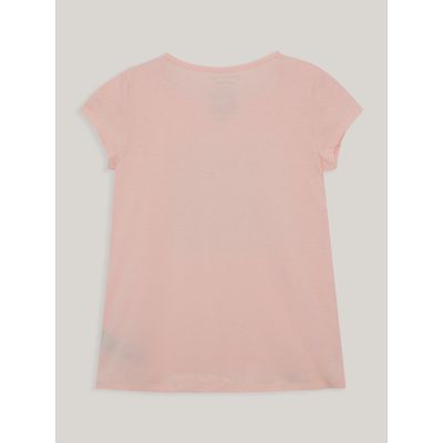 Imagen 2 del producto Polera Niña Monogram Sequin Rosado