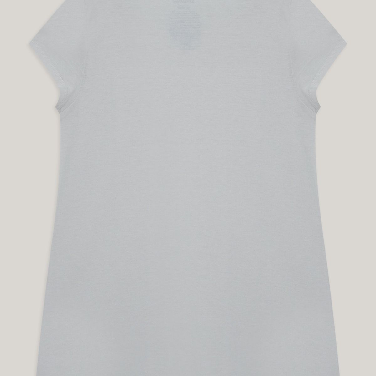 CALVIN KLEIN - Polera Niña Monogram Sequin Blanco Calvin Klein