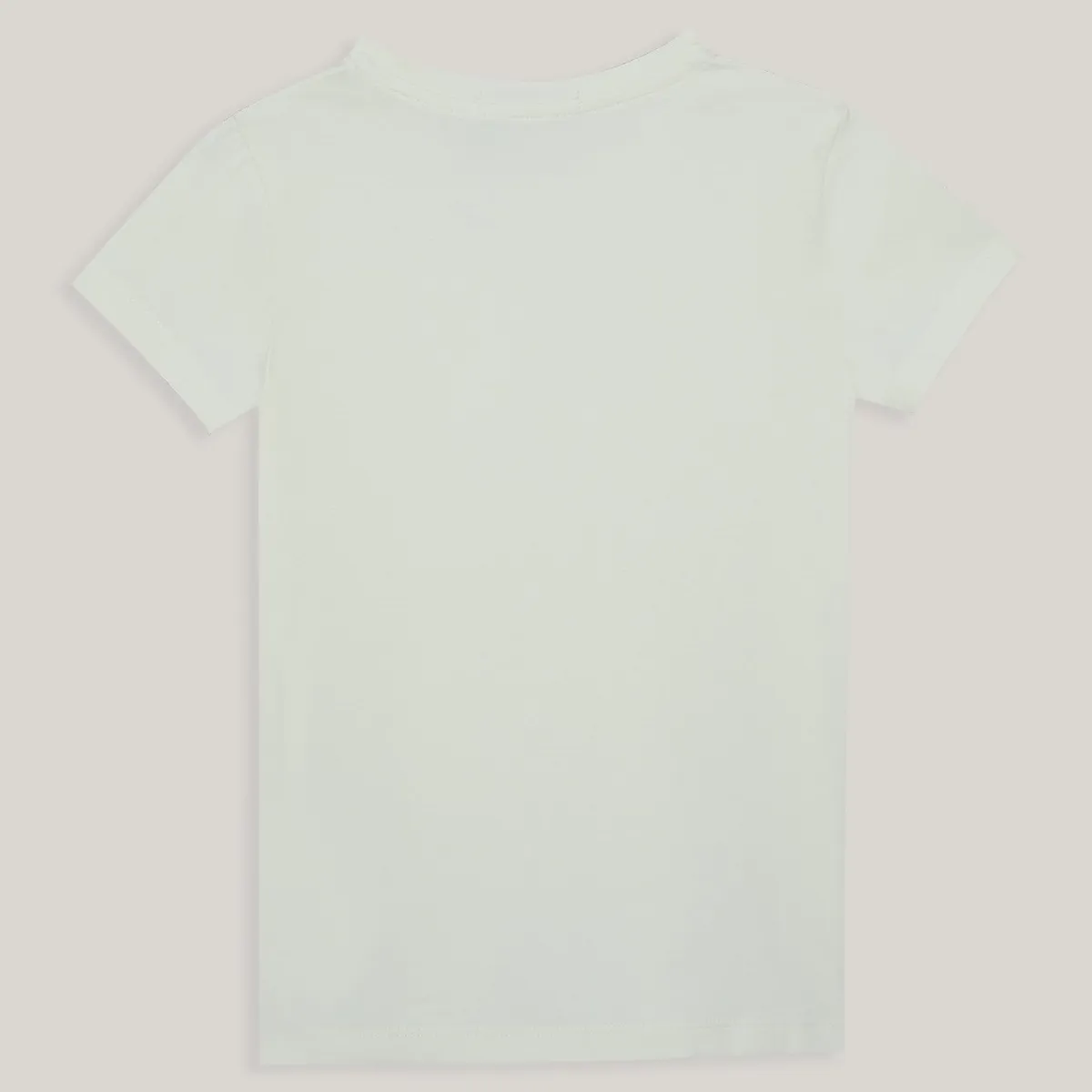 CALVIN KLEIN - Polera Niña Iridescent Ck Slim Beige Calvin Klein