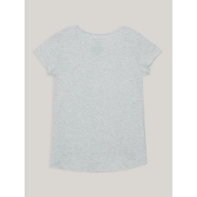 Imagen 2 del producto Polera Niña Split Monogram Beige