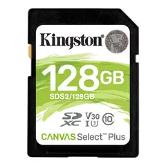 KINGSTON - Memoria SD 128GB Canvas Select plus SDS2128GB