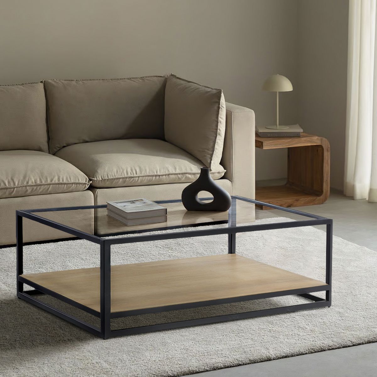 FORM DESIGN - Mesa de Centro Chuck 120 Roble Envejecido Form