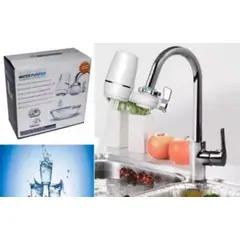 ANGELES DEL HOGAR - Purificador De Agua Filtro Para Grifo Anti Cloro Bacterias
