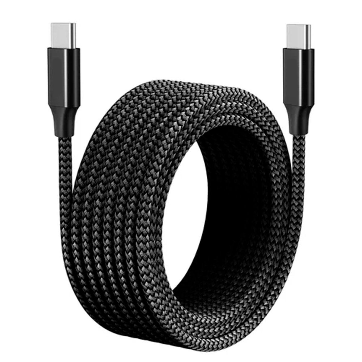 GENERICO - Cable Usb C De 3 Mts Largo Reforzado Carga Rapida