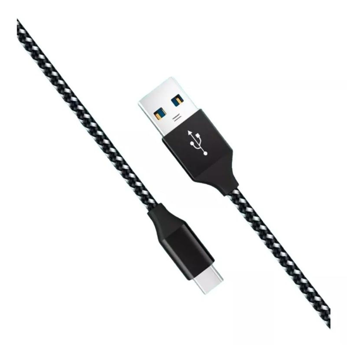 GENERICO - Cable Usb C De 3 Mts Largo Reforzado Carga Rapida