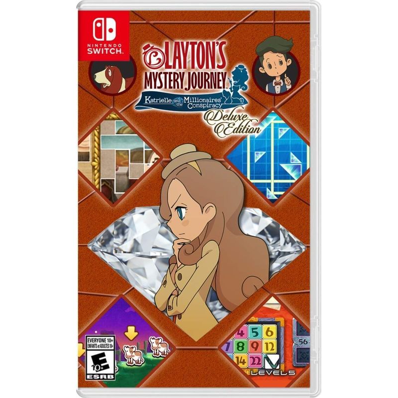 NINTENDO - Laytons MYSTERY JOURNEY - Deluxe Edition - Nintendo Switch