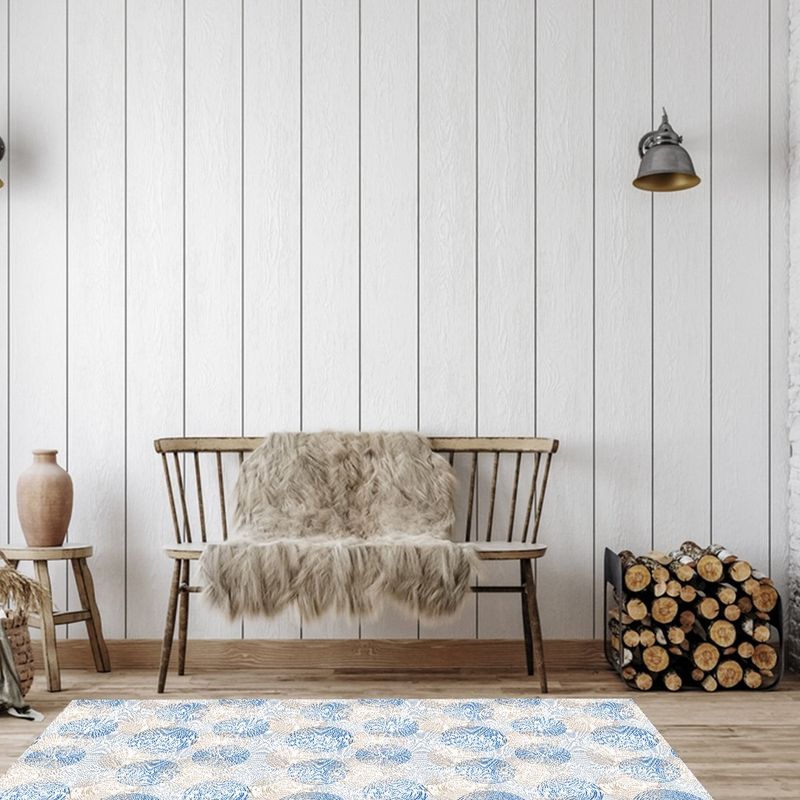 DAVANTI - Alfombra Vinilica Navy Nebula 76X91Cm