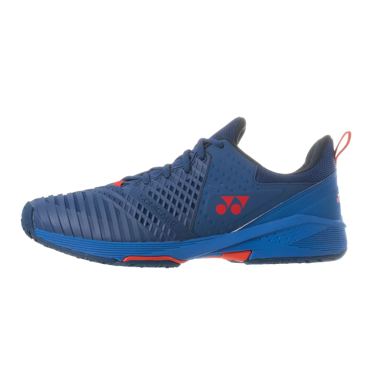 YONEX - Zapatilla Tenis Yonex Sonicage 3 Clay Azul Marino/Rojo
