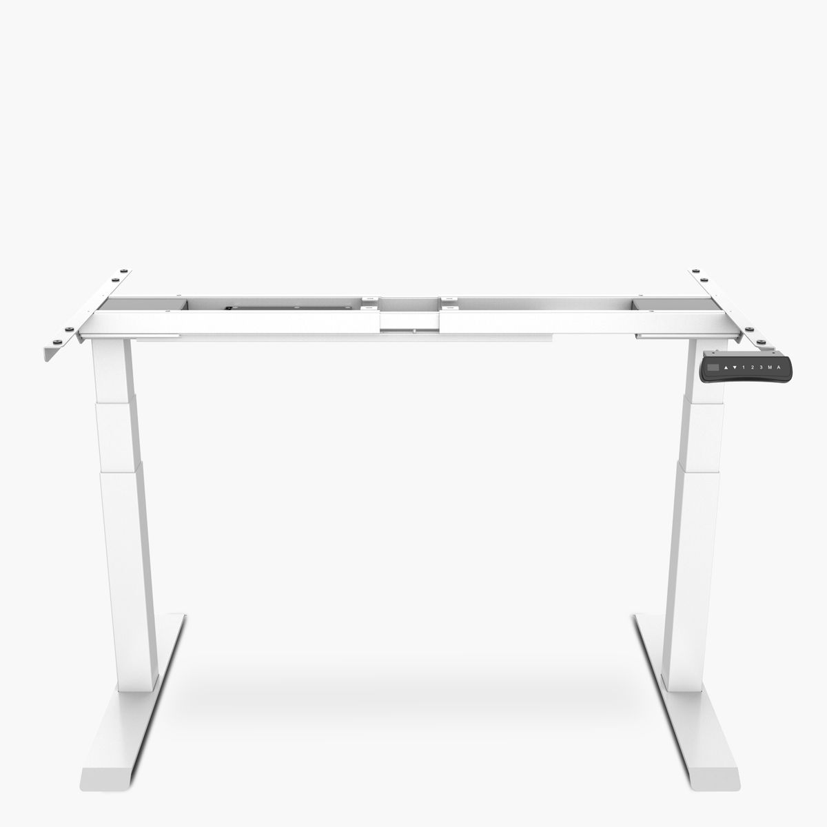 FORM OFFICE - Base Acero Cosmo 120-200 Dual Eléctrico Blanco Form