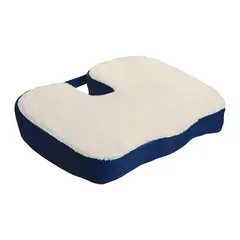 IMPORTCLICK - Cojín Viscoelástico Lumbar Coxis Espalda - Gris