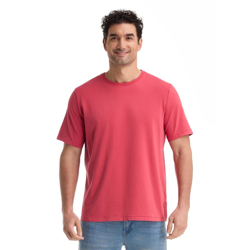 PANAMA JACK - Polera Manga Corta Hombre Rojo Panama Jack