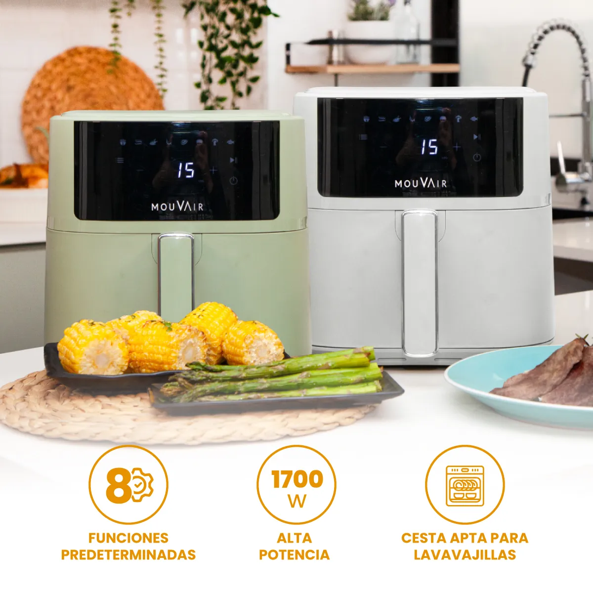 MOUVAIR - Freidora de Aire Mouvair Fry 6 L