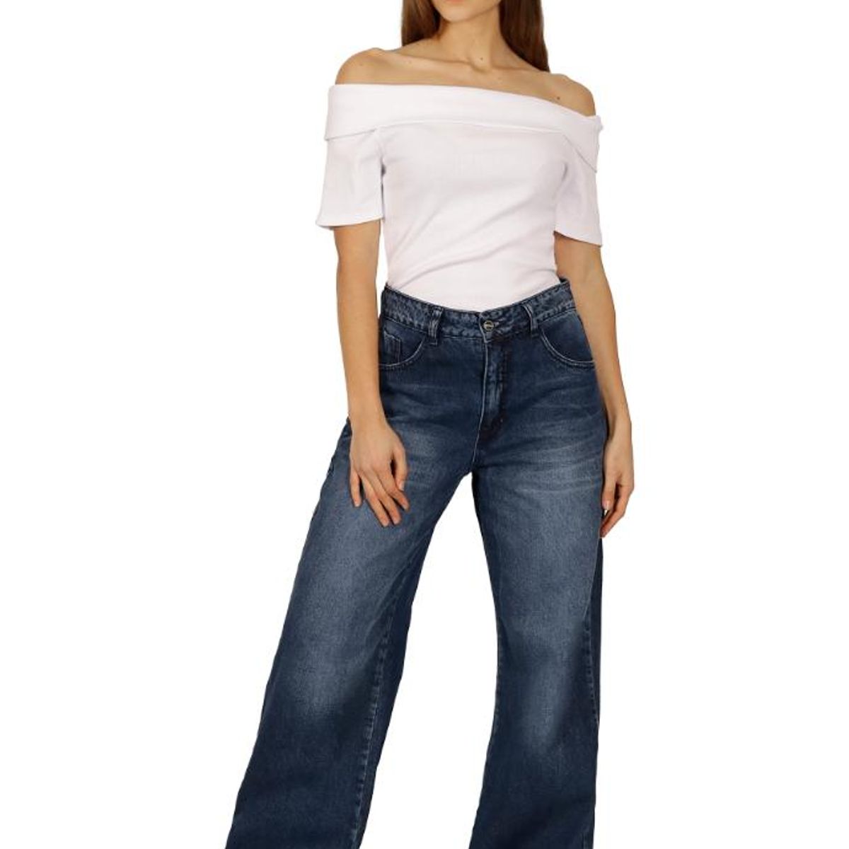 DIVINO JEANS - Jeans Bianca I Azul Divino Jeans