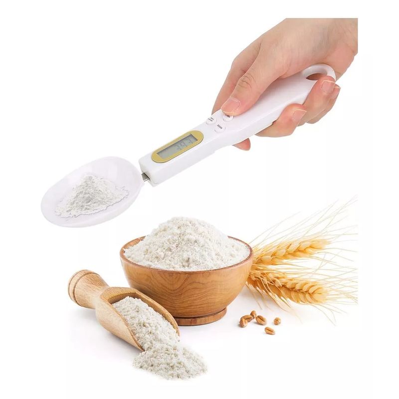 GENERICO - Cuchara Gramera Medidor Gramera Pesa Digital Cocina 500g