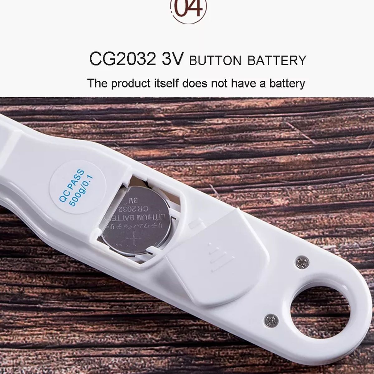 GENERICO - Cuchara Gramera Medidor Gramera Pesa Digital Cocina 500g