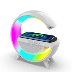 GENERICO - Lámpara De Mesa Inteligente Altavoz Bluetooth Usb Bt