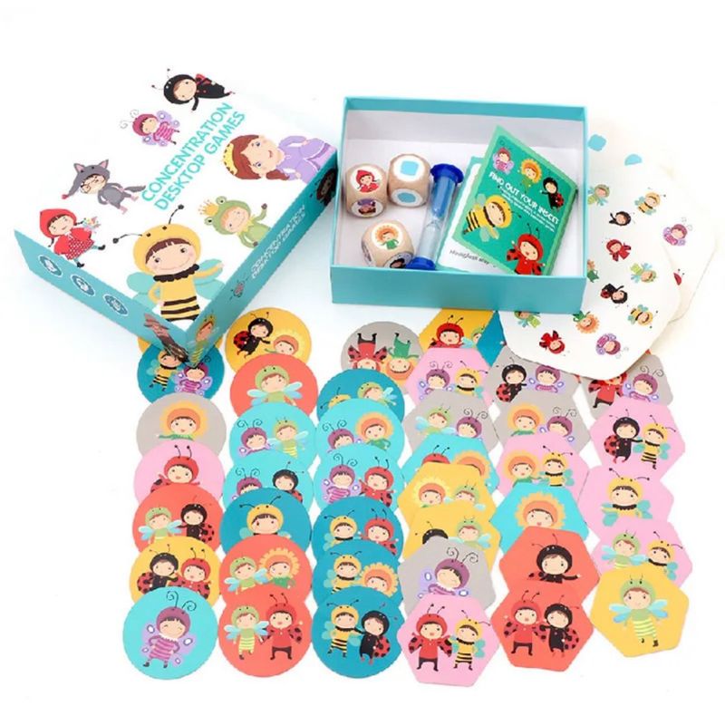 GENERICO - Juego Didáctico Concentración Y Agilidad Mental Para Niños