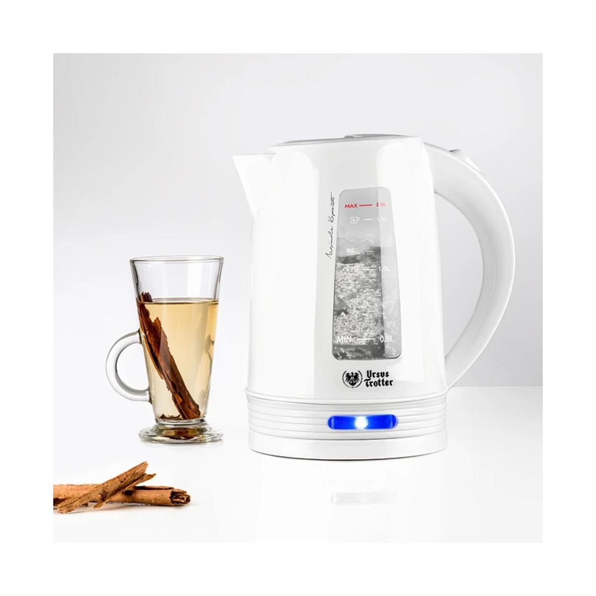 URSUS TROTTER - Hervidor Electrico 2000ml Blanco Ut-Klar20Pw Ursus Trotter