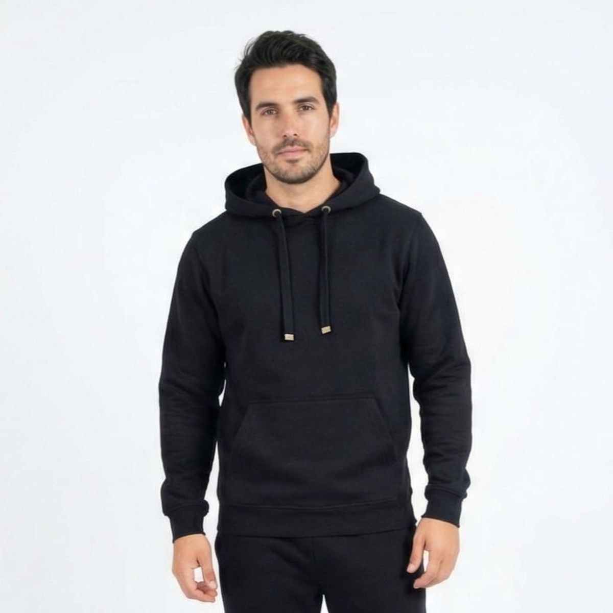 T-WORLD - Polerón Hoodie Canguro Manga Larga Unisex