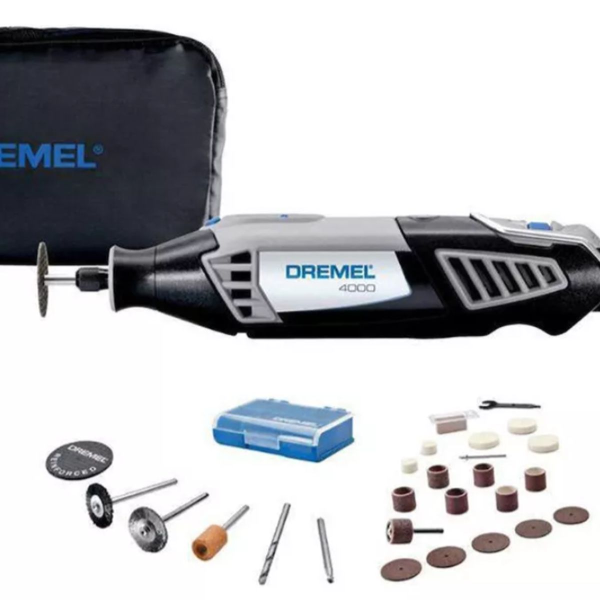 DREMEL - Dremel 4000 Con 26 Accesorios + Bolso
