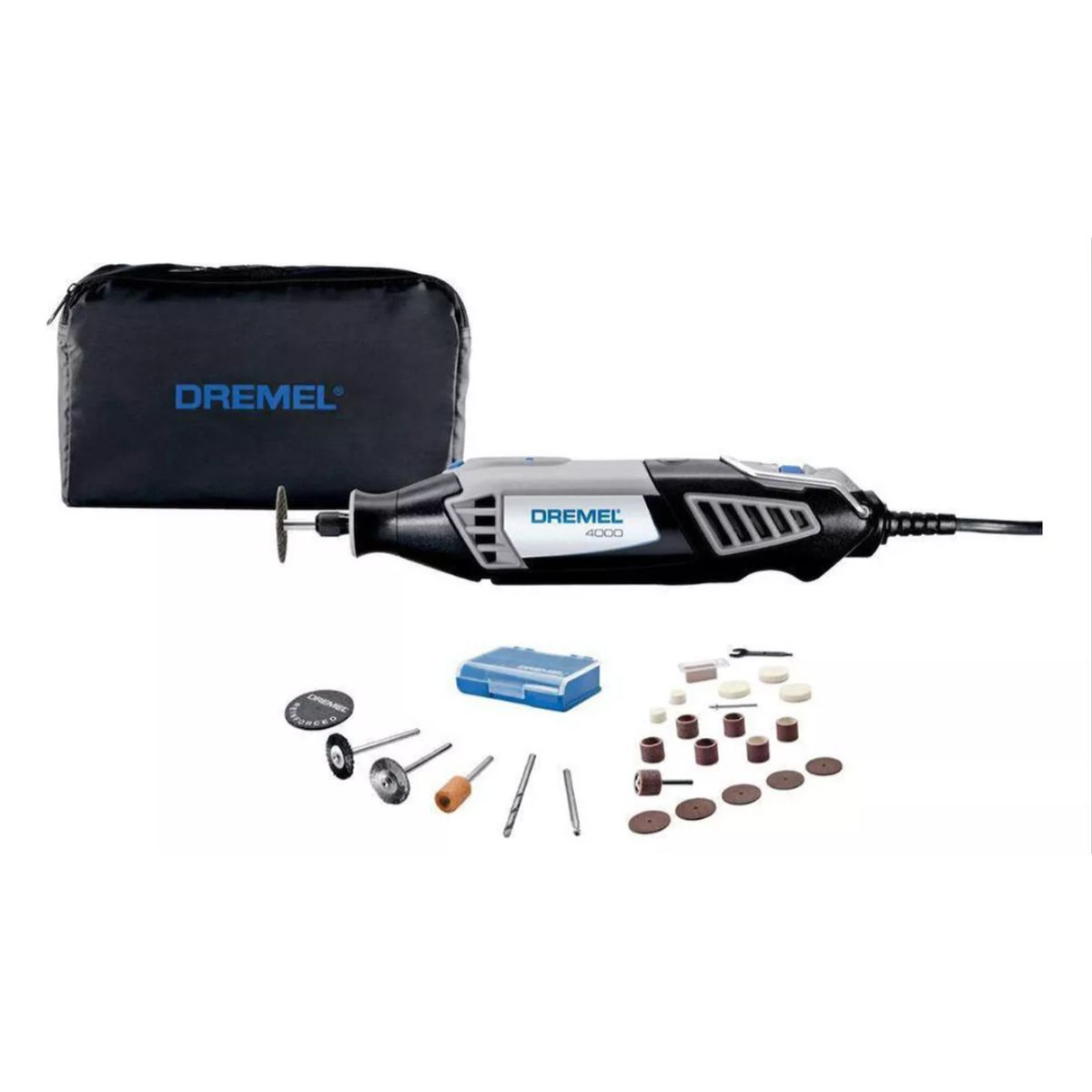 DREMEL - Dremel 4000 Con 26 Accesorios + Bolso