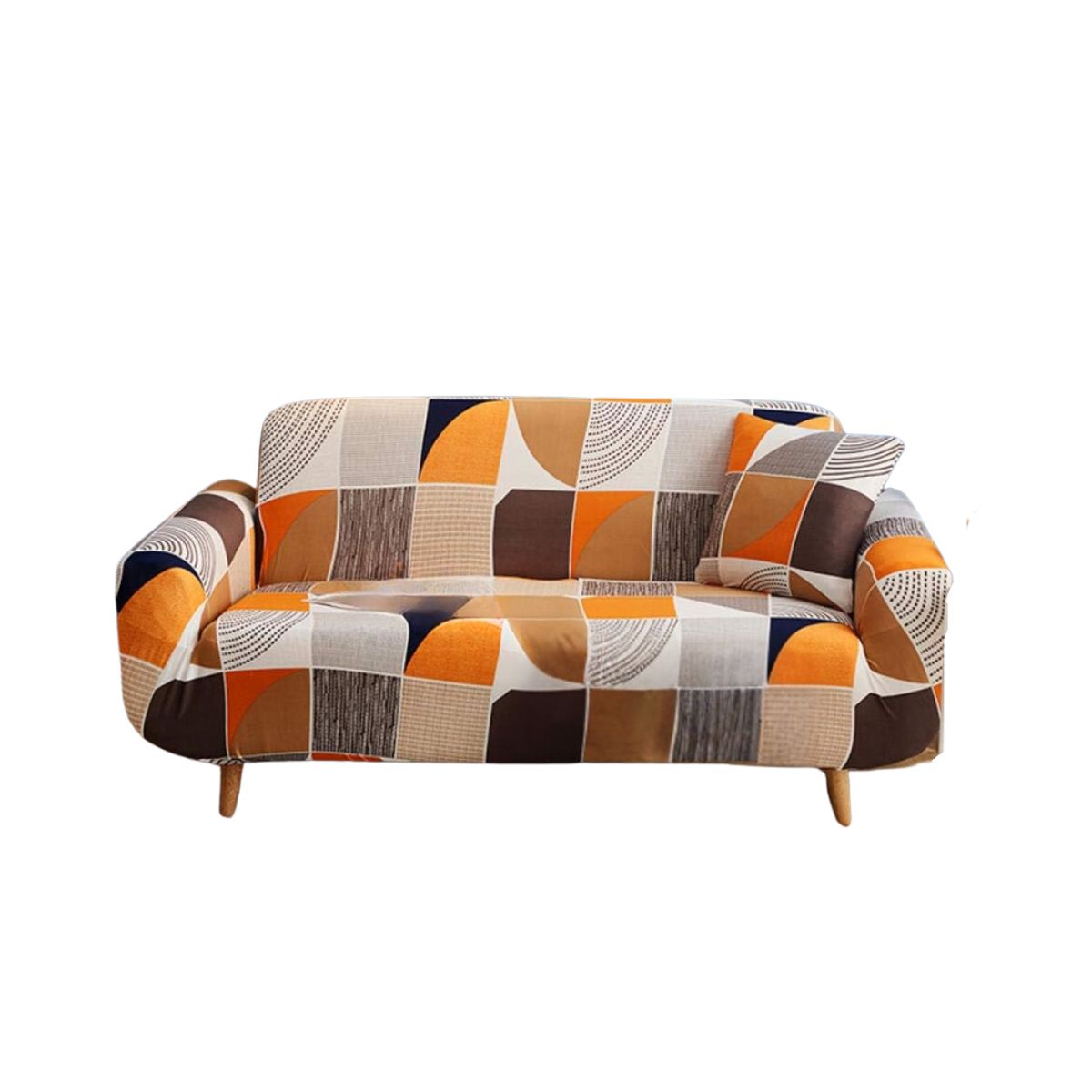 GENERICO - Funda Elástica Cubre Sillón Sofá 3 Cuerpos Diseños