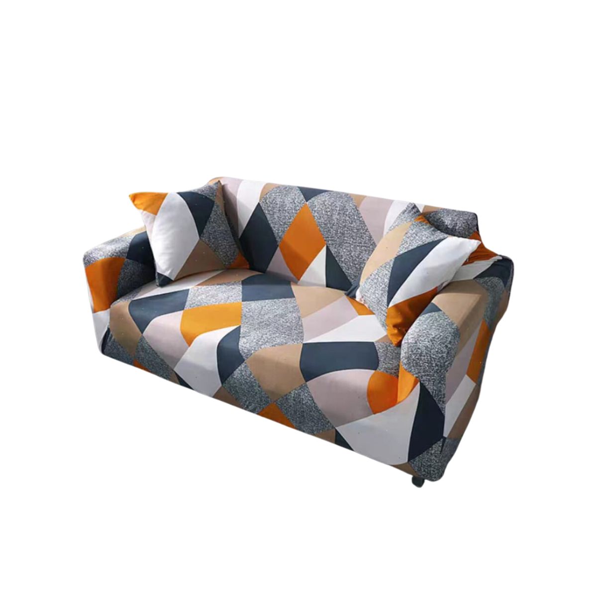 GENERICO - Funda Elástica Cubre Sillón Sofá 3 Cuerpos Diseños