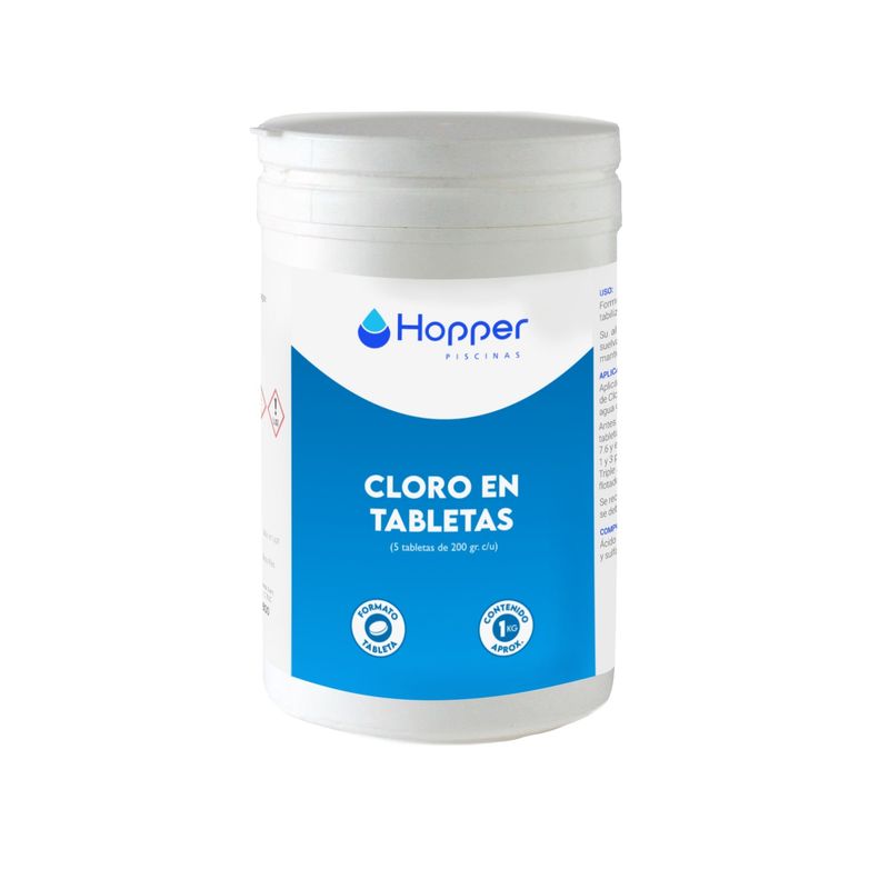 GENERICO - Cloro En Tableta Para Piscinas 1kg