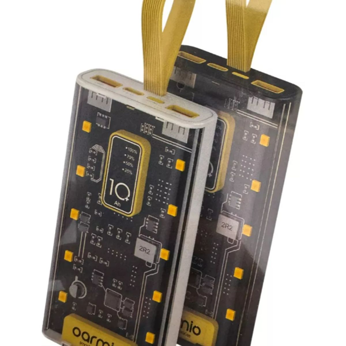 GENERICO - Power Bank 10000 Mah Linterna Carga Rapida Portatil Oarmio