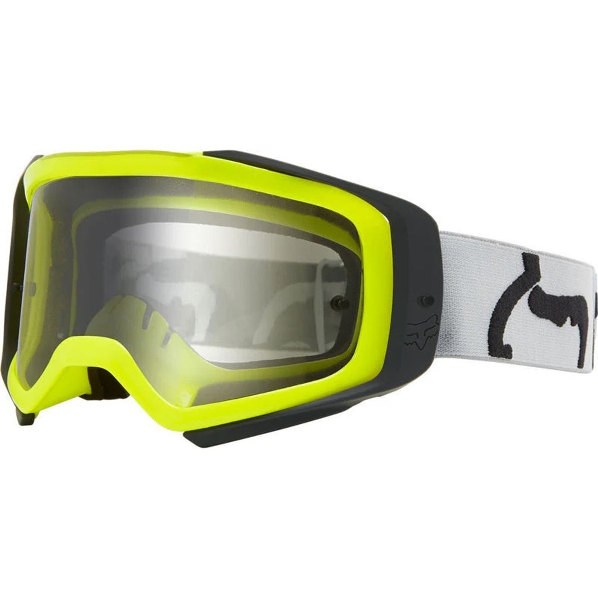 FOX RACING - Antiparra FOX AIRSPACE Fluor - Mica transparente