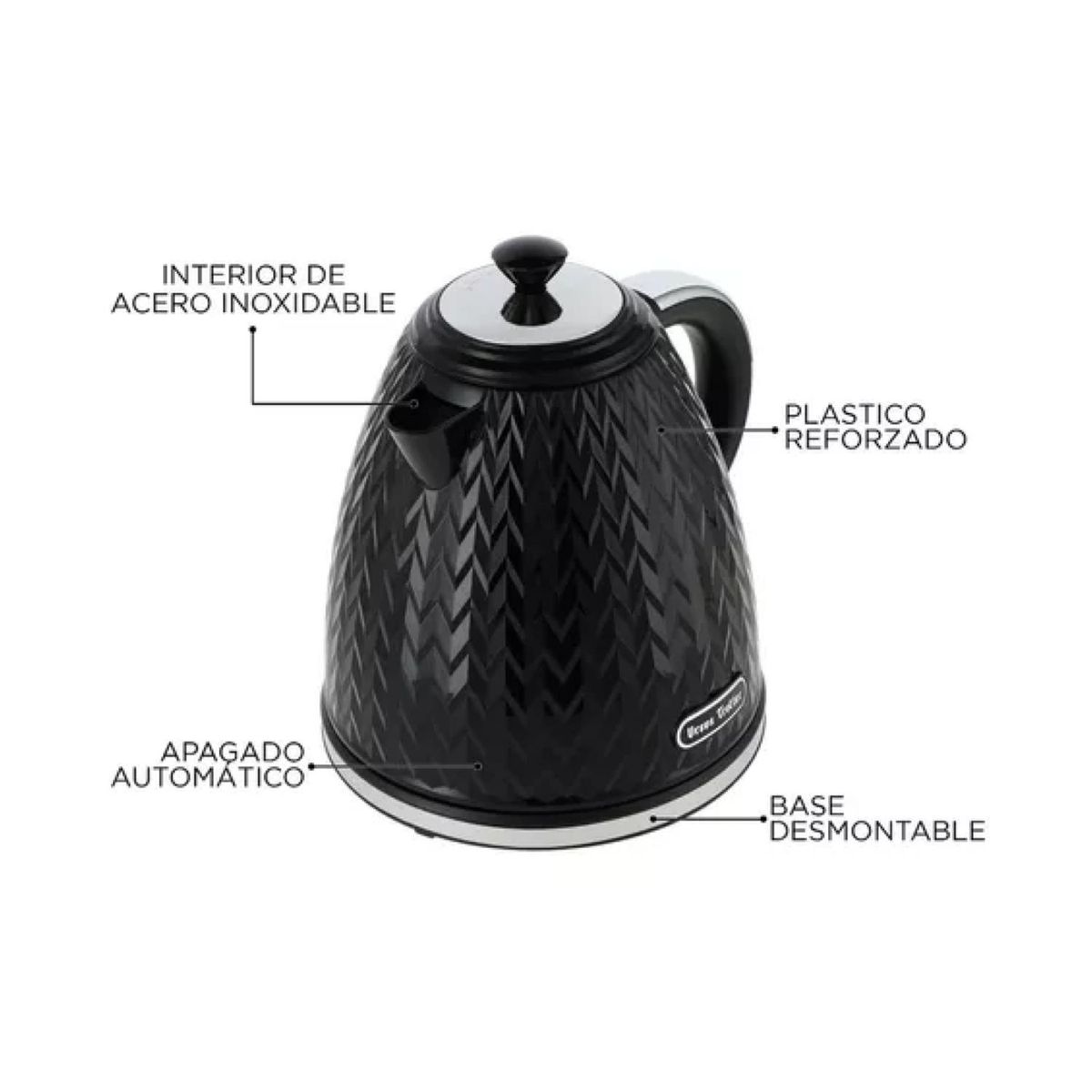 URSUS TROTTER - Hervidor Electrico 1700ml Elegante Ut-Stark18 Ursus Trotter