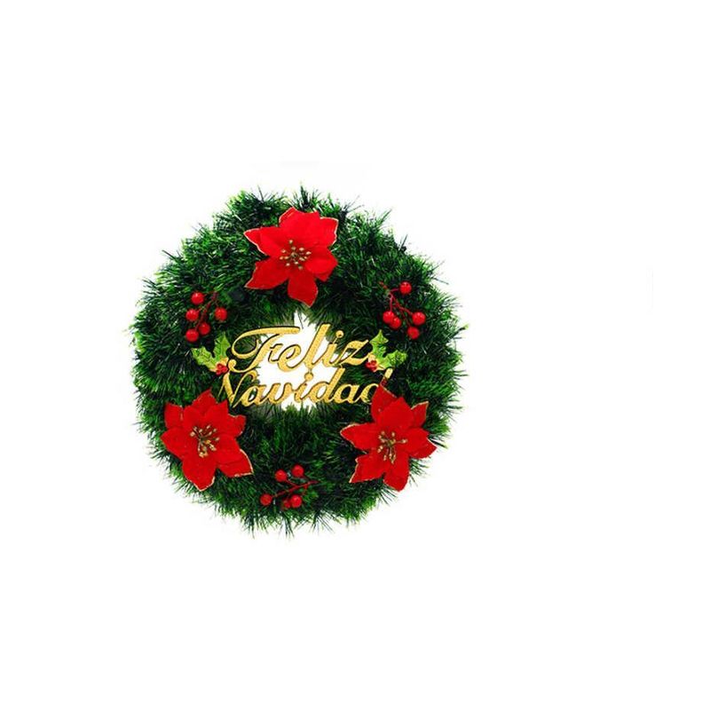 GENERICO - Corona de Navidad de 38cm