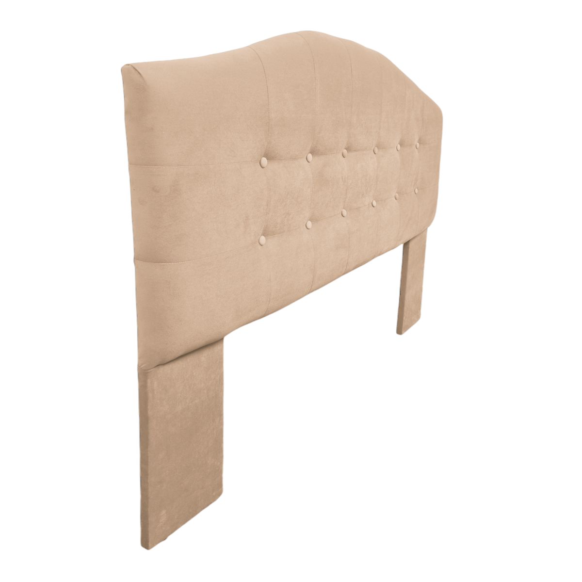 MBC - Respaldo De Cama 2 Plazas Madrid Tela Lino Beige