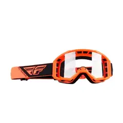 FLYRACING - Antiparra FLY FOCUS Naranja - Mica transparente