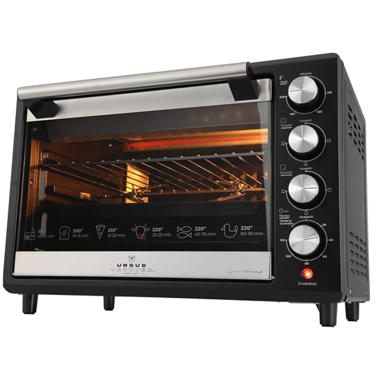 URSUS TROTTER - Horno Electrico 38L 1500W Ut-Backofen Pro-B Ursus Trotter