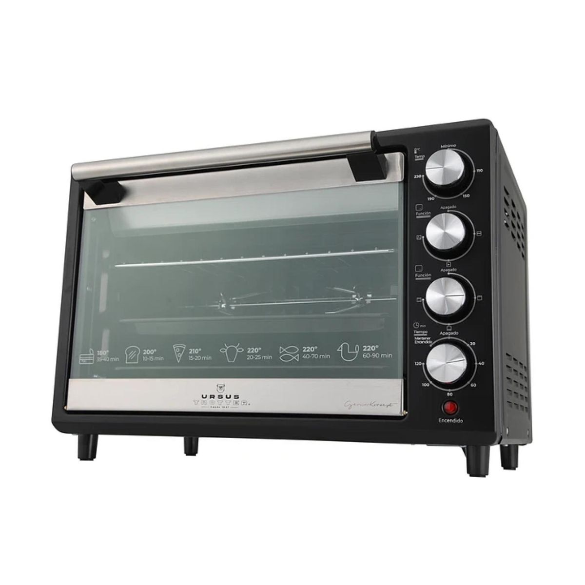 URSUS TROTTER - Horno Electrico 38L 1500W Ut-Backofen Pro-B Ursus Trotter
