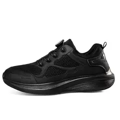BLWOENS - Zapatillas para hombres Zapatos de trekking- Negro