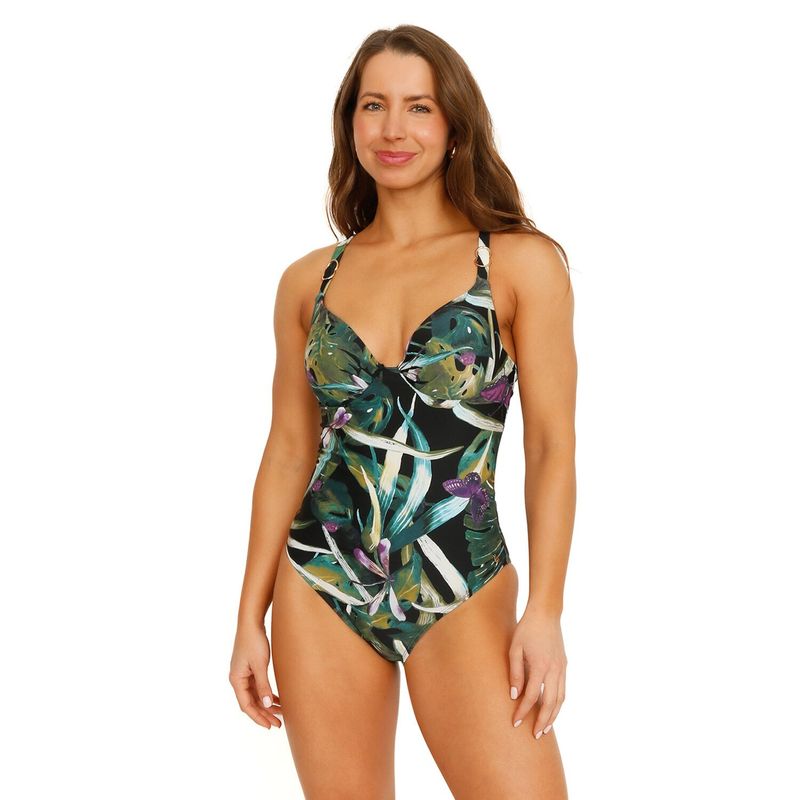 H2O WEAR - Traje de Baño Mujer Entero Anaís Copa H2O Wear - Verde_.