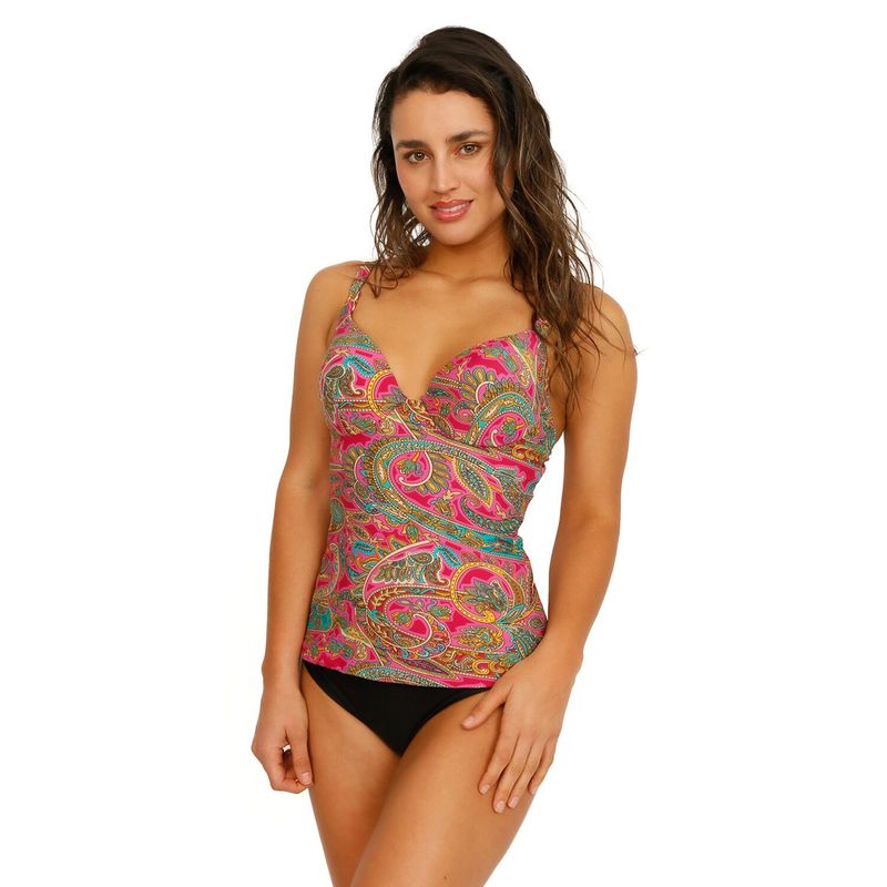H2O WEAR - Traje de Baño Mujer Tankini Martina Copa H2O Wear - Fucsia