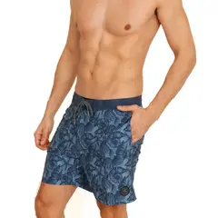 H2O WEAR - Traje de Baño Hombre Short Hawaii - Azul