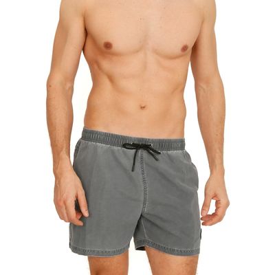 Imagen 2 del producto Traje de Baño Hombre Short Alabama Gris - Plateado