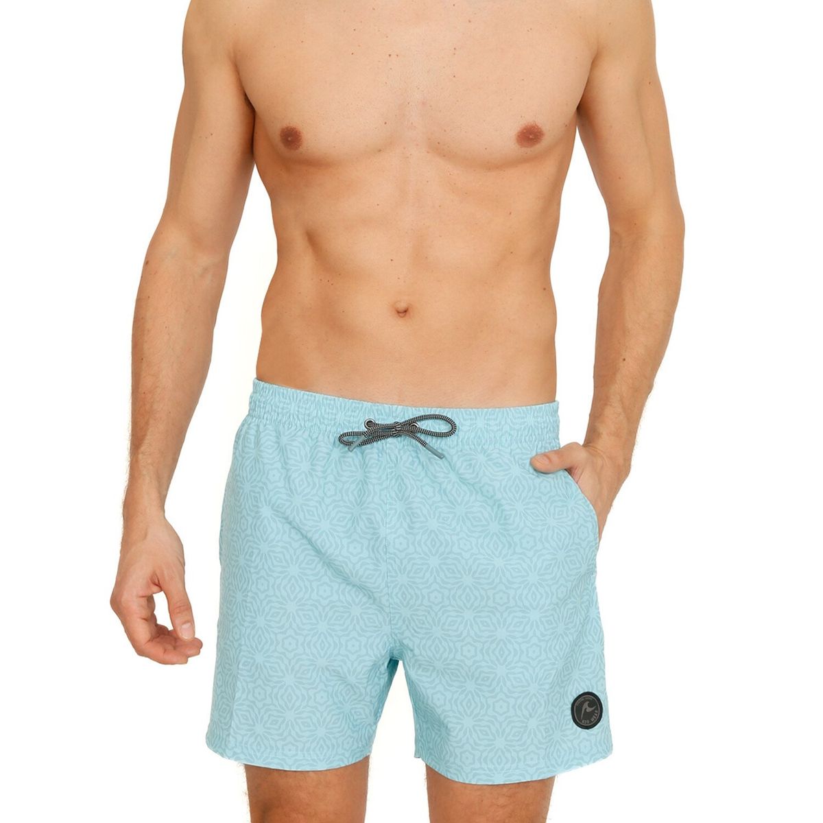 H2O WEAR - Traje de Baño Hombre Short Montana H2O Wear - Celeste