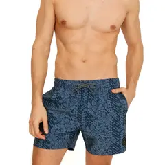H2O WEAR - Traje de Baño Hombre Short Malibu Bicolor - Plateado