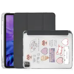 GENERICO - Carcasa Funda Smart Cover Para iPad Pro 11 2024 M4 Negro