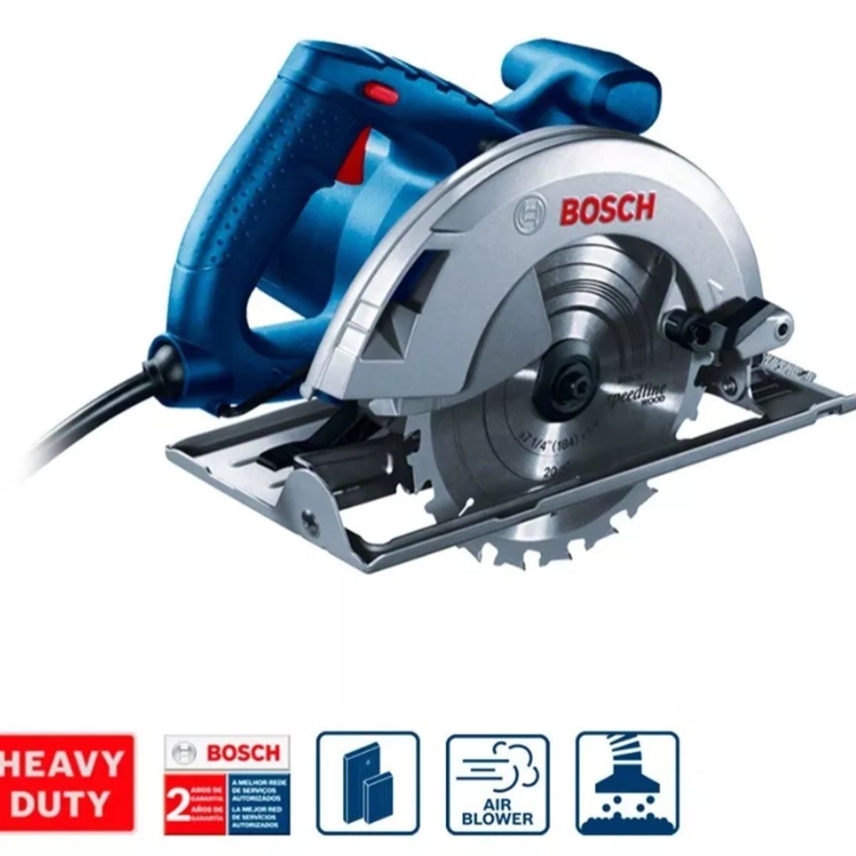 BOSCH - Sierra Circular Bosch Gks 20-65 7-14 2000w Frecuencia Azul