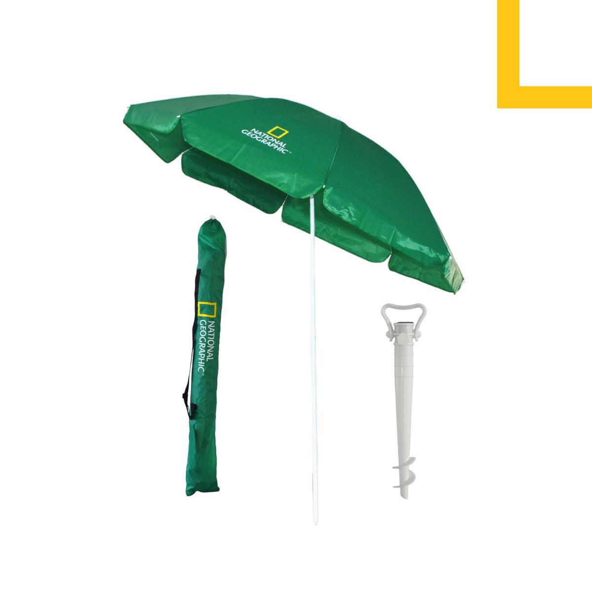 NATIONAL GEOGRAPHIC - Quitasol Verde 220 Cms National Geographic